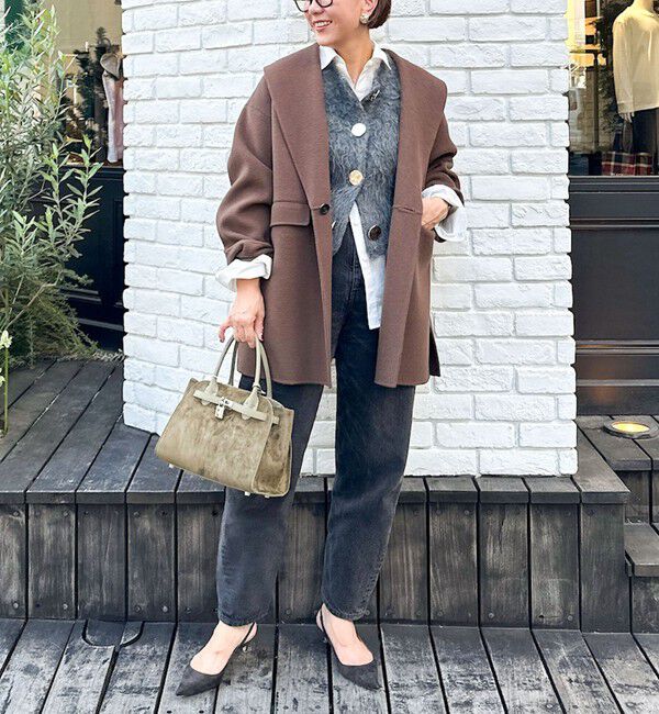 SUPER140リバーショールコート（NOLLEY'S sophi）｜ルミネの