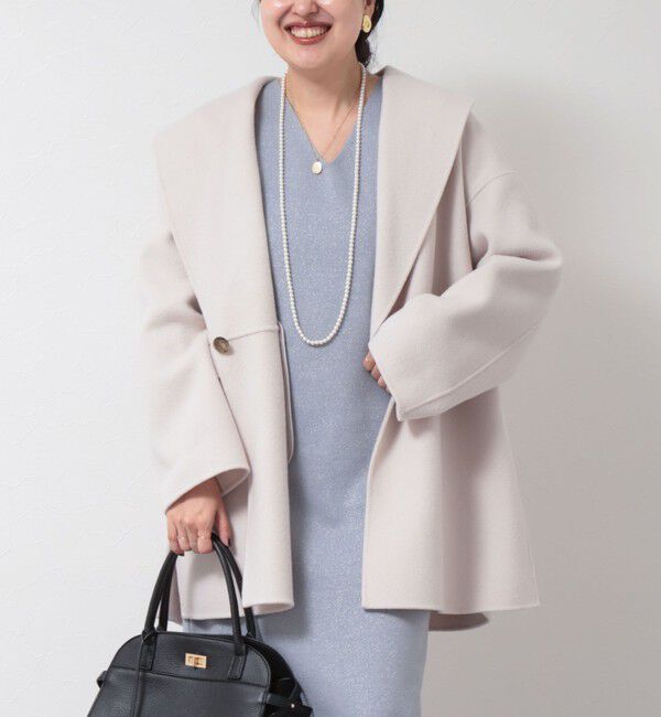 美品　NOLLEY'S sophi ◇SUPER140リバーショールコート SUPER140リバーショールコート（NOLLEY'S sophi）｜ルミネの