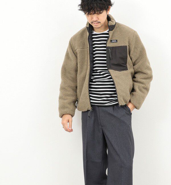 NOLLEY'S goodman「【TAION/タイオン】DOWN&times;BOA REVERSIBLE HI NECK JKT 25AW」|ダウン|