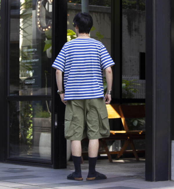 GLOSTER「【GLOSTER/グロスター】バスクシャツ ボーダーTシャツ ショートスリーブ」|Tシャツ・カットソー|