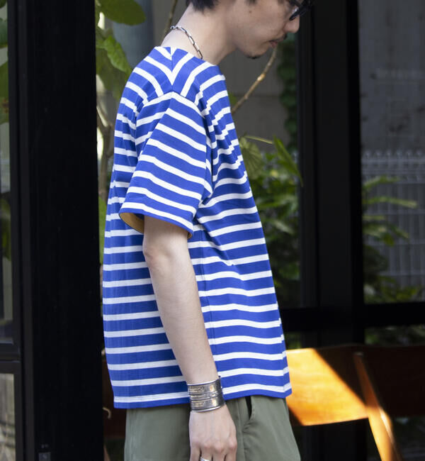 GLOSTER「【GLOSTER/グロスター】バスクシャツ ボーダーTシャツ ショートスリーブ」|Tシャツ・カットソー|