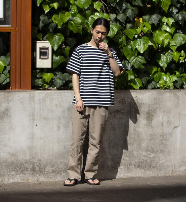 GLOSTER「【GLOSTER/グロスター】バスクシャツ ボーダーTシャツ ショートスリーブ」|Tシャツ・カットソー|