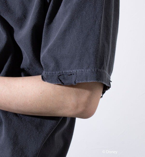 GLOSTER「【GOOD ROCK SPEED】別注ペンキ/ダメージ加工/ミッキー/MICKEY/ Tシャツ」|Tシャツ・カットソー|