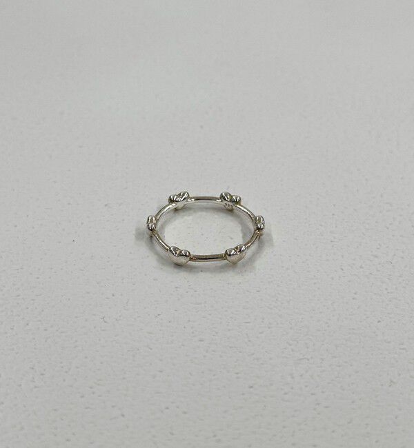 fredy emue「【by daisy/バイデイジー】SV925プチハートリング」|リング|