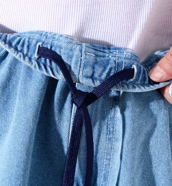 GLOSTER「【GLOSTER/グロスター】イージーデニムショーツ／USEDライク ハーフパンツ」|その他|