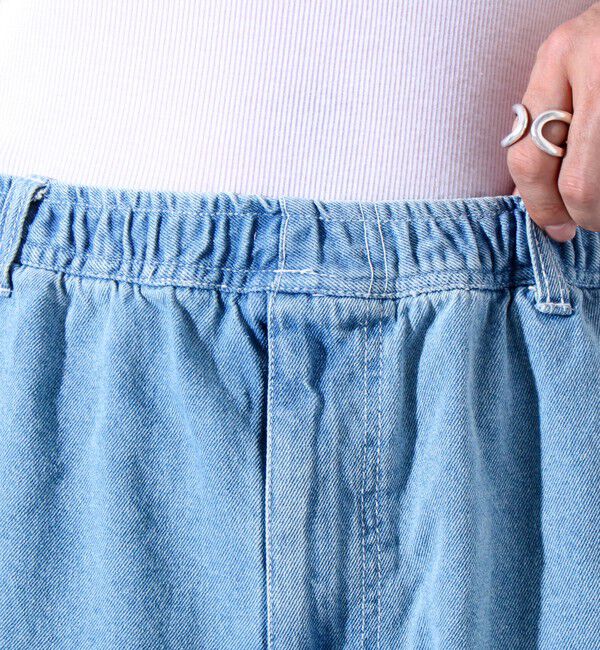 GLOSTER「【GLOSTER/グロスター】イージーデニムショーツ／USEDライク ハーフパンツ」|その他|