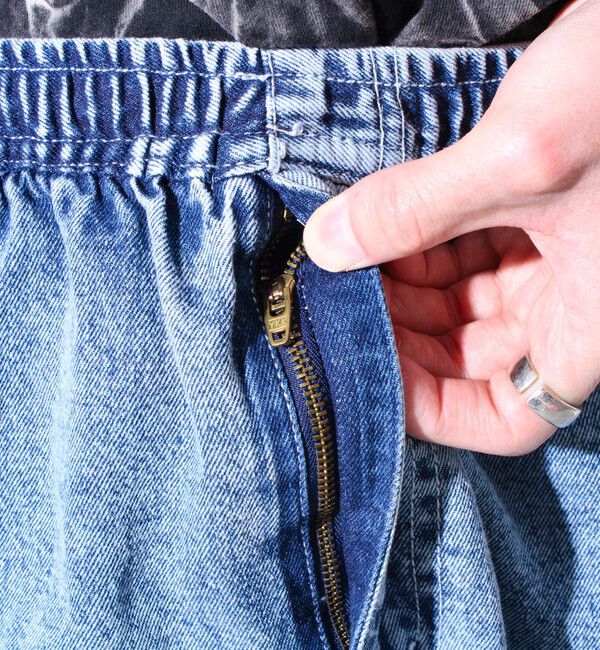 GLOSTER「【GLOSTER/グロスター】イージーデニムショーツ／USEDライク ハーフパンツ」|その他|