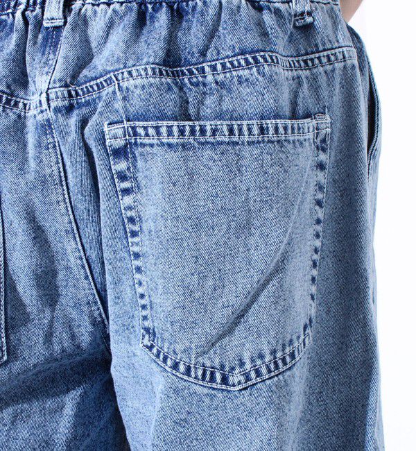 GLOSTER「【GLOSTER/グロスター】イージーデニムショーツ／USEDライク ハーフパンツ」|その他|