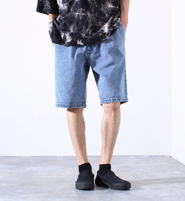 GLOSTER「【GLOSTER/グロスター】イージーデニムショーツ／USEDライク ハーフパンツ」|その他|