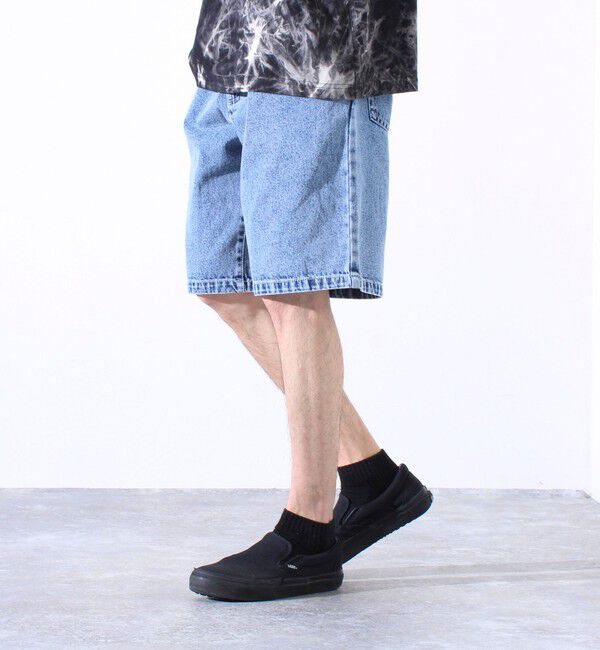 GLOSTER「【GLOSTER/グロスター】イージーデニムショーツ／USEDライク ハーフパンツ」|その他|