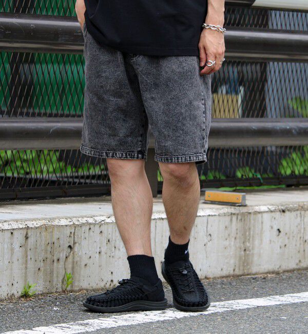 GLOSTER「【GLOSTER/グロスター】イージーデニムショーツ／USEDライク ハーフパンツ」|その他|