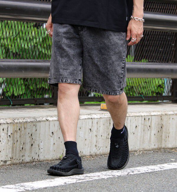 GLOSTER「【GLOSTER/グロスター】イージーデニムショーツ／USEDライク ハーフパンツ」|その他|