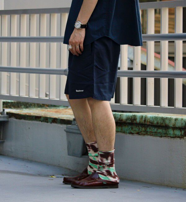 GLOSTER「【BARBOUR/バブアー】staple logo 7 swim short ロゴ スイムショーツ」|その他|