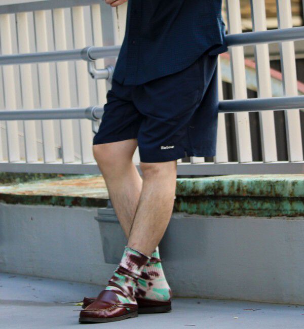 GLOSTER「【BARBOUR/バブアー】staple logo 7 swim short ロゴ スイムショーツ」|その他|