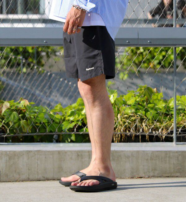 GLOSTER「【BARBOUR/バブアー】staple logo 7 swim short ロゴ スイムショーツ」|その他|