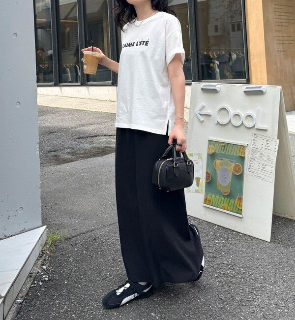 fredy emue「シルケットサマーロゴ半袖Tシャツ」|Tシャツ・カットソー|