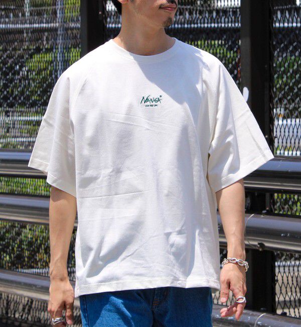 GLOSTER「【NANGA&times;GLOSTER】別注② Raglan Backprint Tee」|Tシャツ・カットソー|
