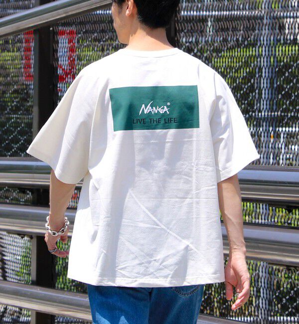GLOSTER「【NANGA&times;GLOSTER】別注② Raglan Backprint Tee」|Tシャツ・カットソー|