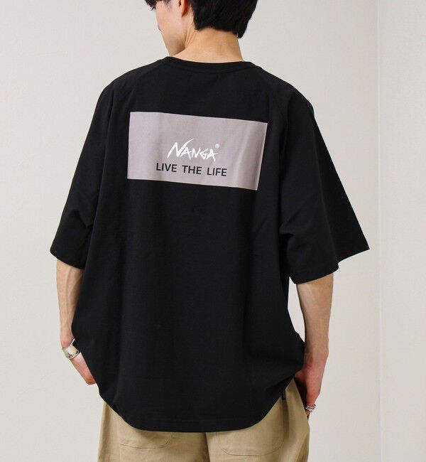 GLOSTER「【NANGA&times;GLOSTER】別注② Raglan Backprint Tee」|Tシャツ・カットソー|