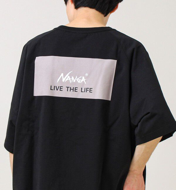 GLOSTER「【NANGA&times;GLOSTER】別注② Raglan Backprint Tee」|Tシャツ・カットソー|