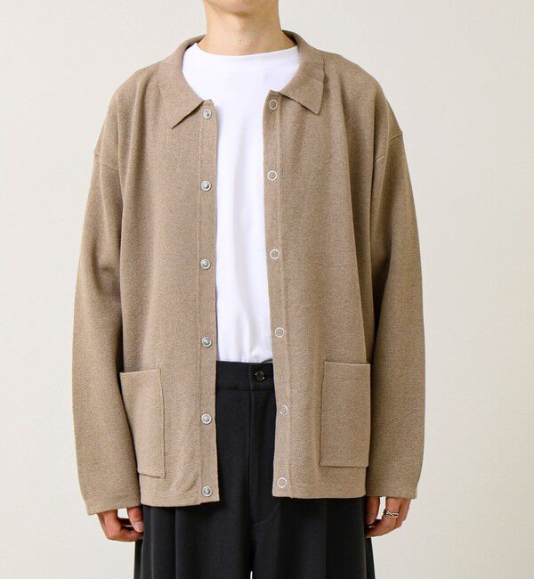 GLOSTER「【品よく羽織れる】COACH KNITカーデ」|カーディガン|