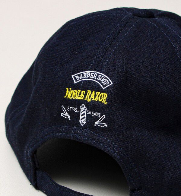 GLOSTER「【前後で楽しむ刺繍デザイン】BARBERキャップ」|キャップ・キャスケット|