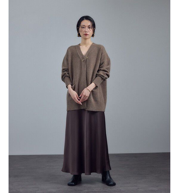 SALON adam et rope'「Starry sky Knit スパンコールVネックカーディガン」|カーディガン|