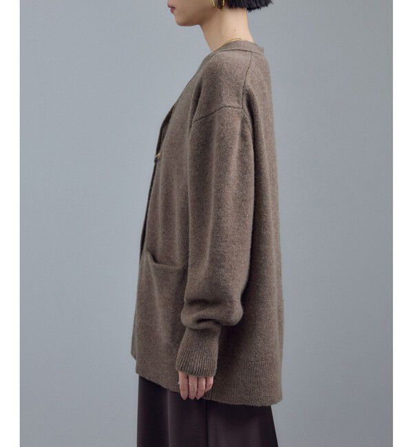 SALON adam et rope'「Starry sky Knit スパンコールVネックカーディガン」|カーディガン|