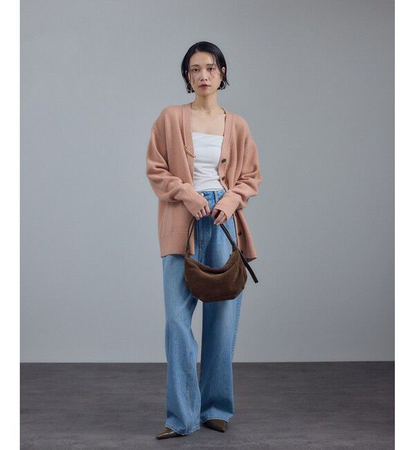 SALON adam et rope'「Starry sky Knit スパンコールVネックカーディガン」|カーディガン|