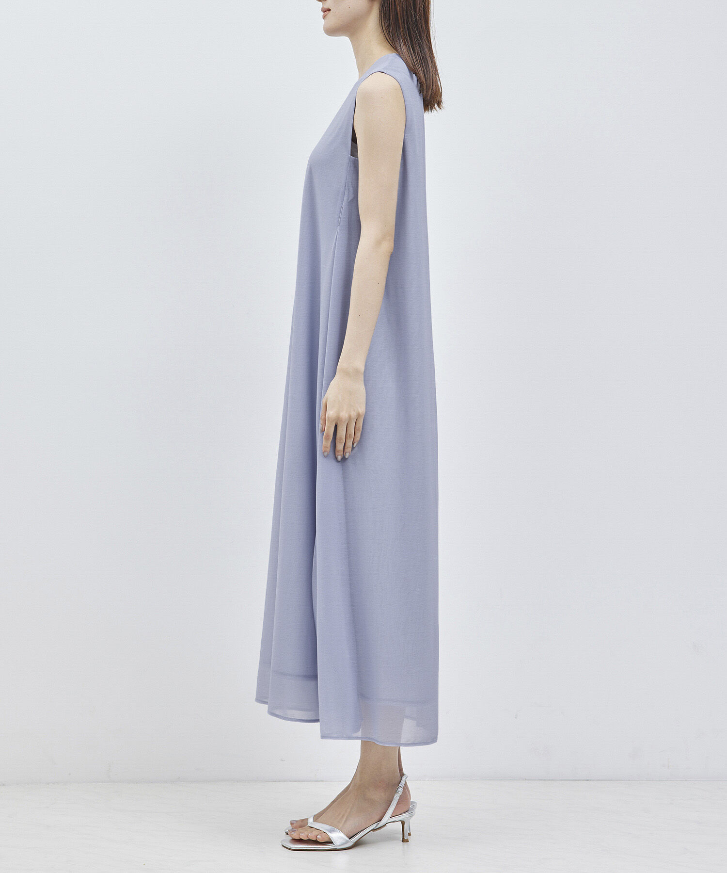 ROPE「【新色追加】エスパンディサイドプリーツワンピース【WEB限定/一部店舗限定】【メディア掲載】」|ワンピース|