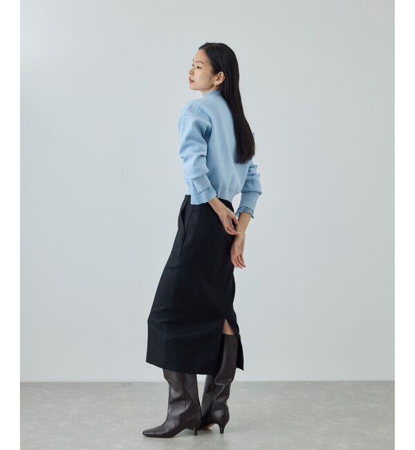 ROPE「スウェットライクコンパクトニットプルオーバー/イージーケア」|スウェット・ジャージ|