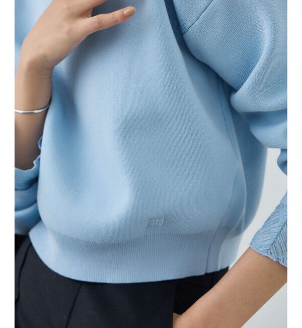 ROPE「スウェットライクコンパクトニットプルオーバー/イージーケア」|スウェット・ジャージ|