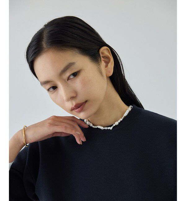 ROPE「スウェットライクコンパクトニットプルオーバー/イージーケア」|スウェット・ジャージ|