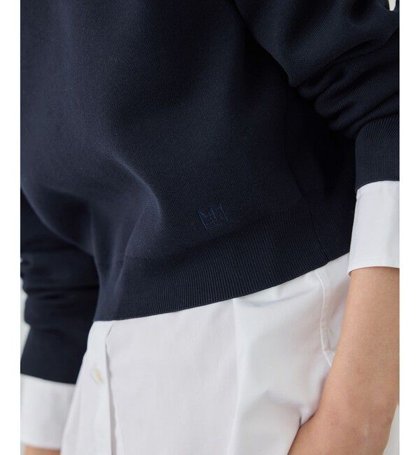 ROPE「スウェットライクコンパクトニットプルオーバー/イージーケア」|スウェット・ジャージ|