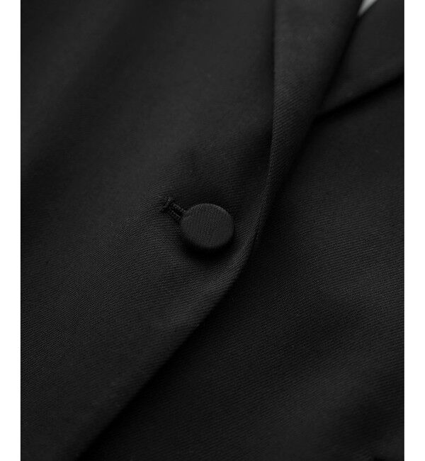 ROPE「トリアセツイル シングルテーラードジャケット(デニムライク)/セットアップ対応」|テーラードジャケット|