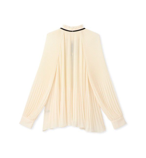 ROPE「プリーツデザインブラウス/イージーケア」|シャツ・ブラウス|