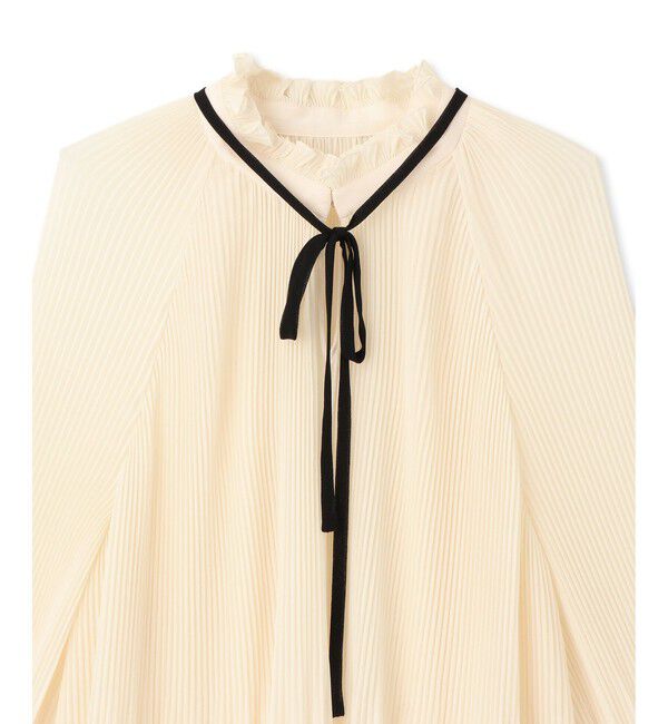 ROPE「プリーツデザインブラウス/イージーケア」|シャツ・ブラウス|