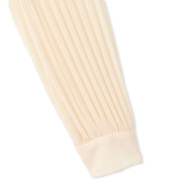 ROPE「プリーツデザインブラウス/イージーケア」|シャツ・ブラウス|