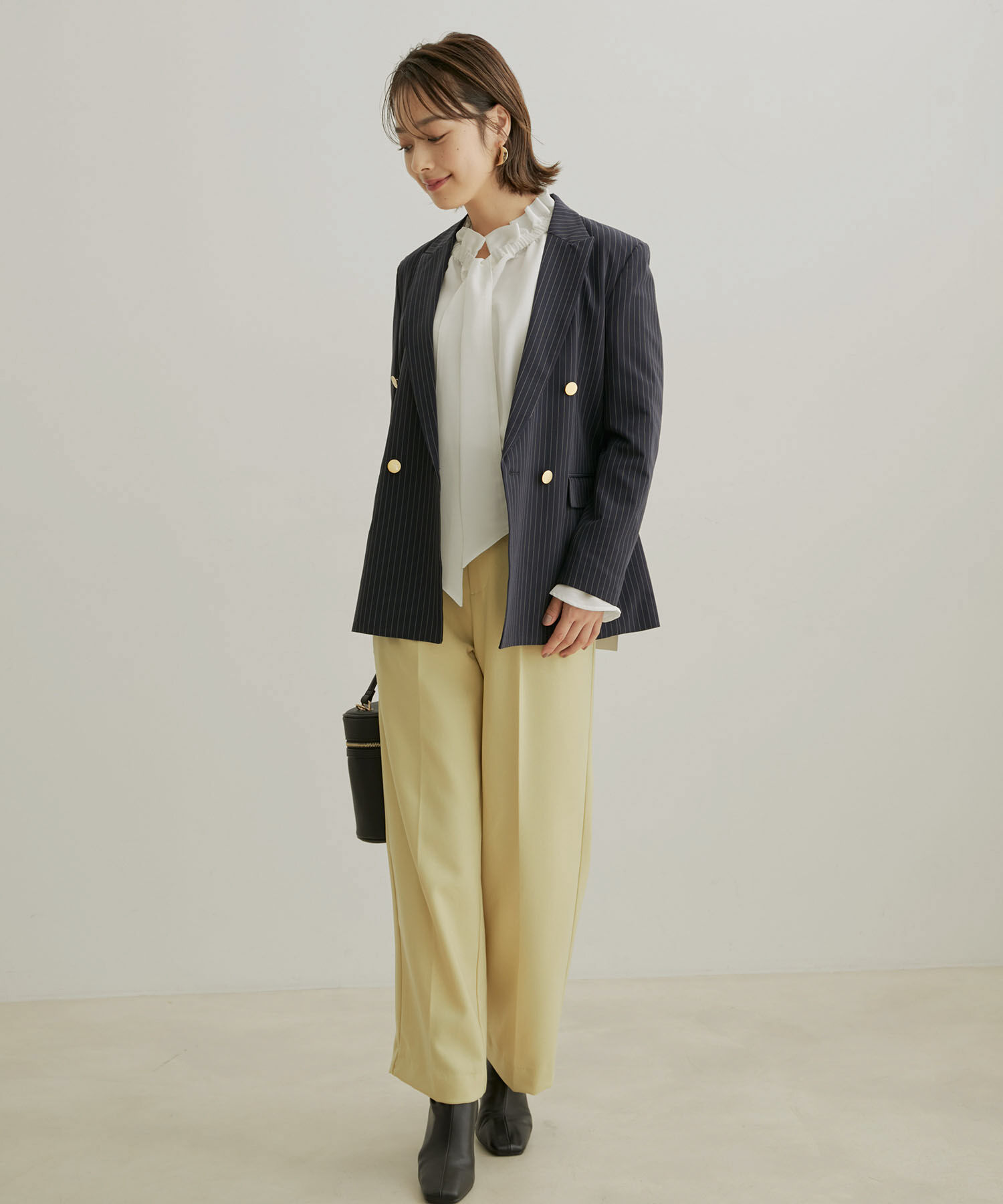 VIS「金ボタンダブルジャケット」|テーラードジャケット|