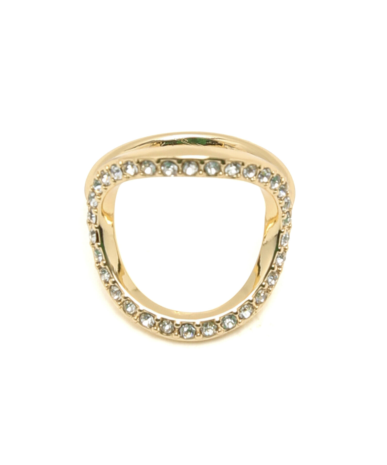 VIS「パール＆ビジューアソートオーバルリング」|リング|