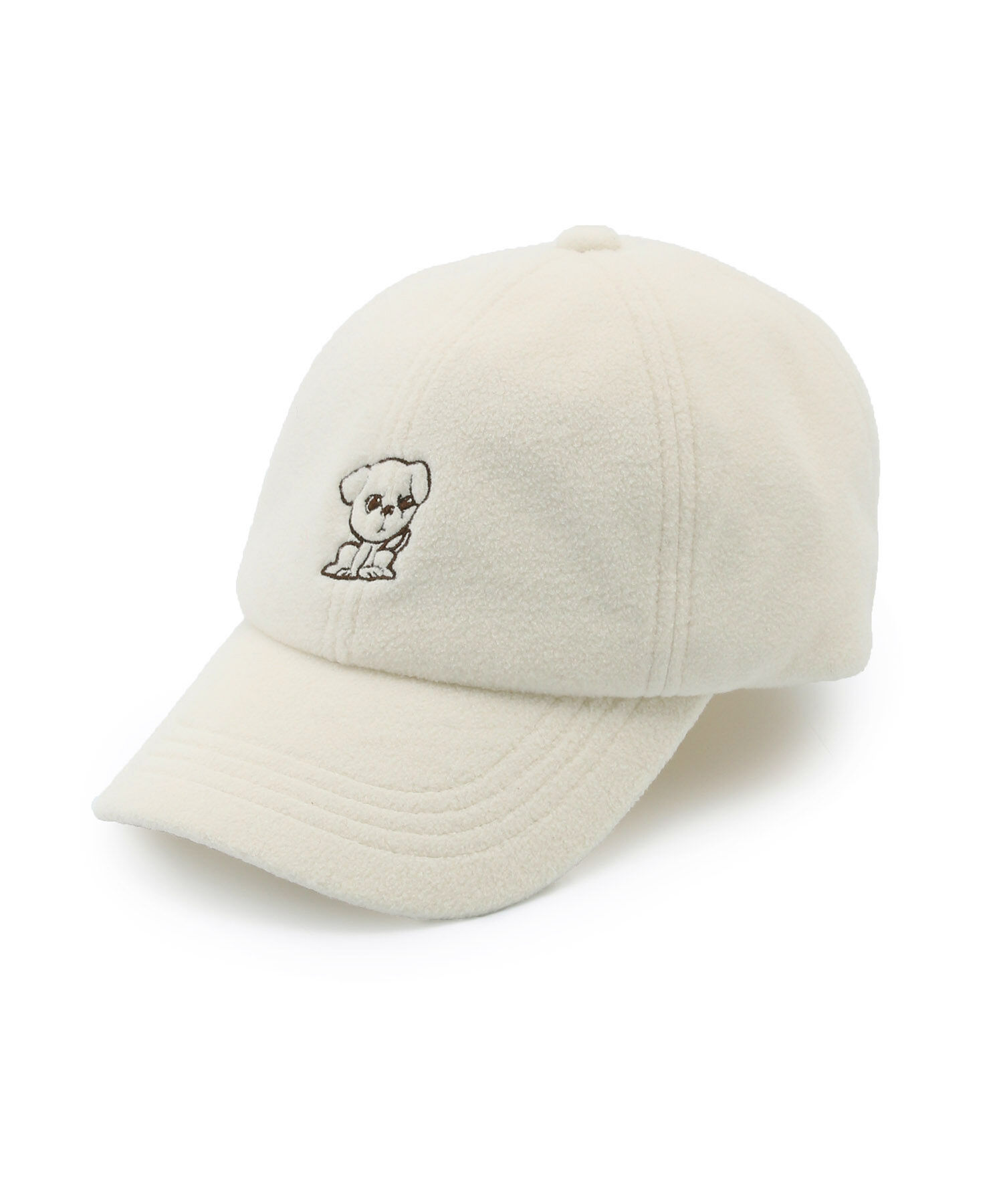ROPE PICNIC PASSAGE「【一部店舗限定】おもちくん&times;ROPE' PICNIC/刺繍フリースキャップ」|キャップ・キャスケット|