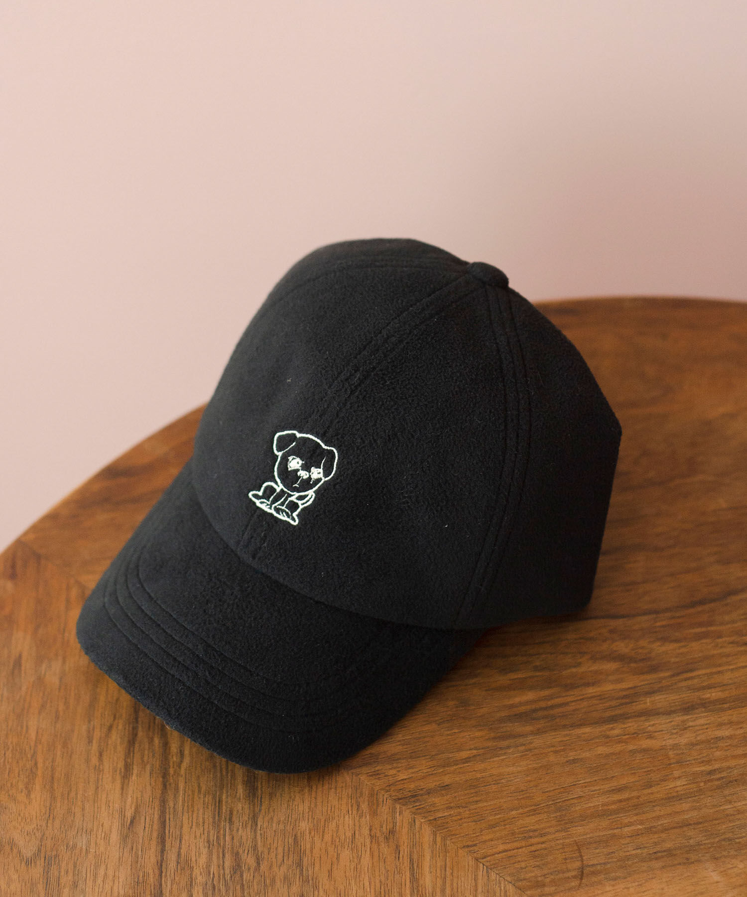 ROPE PICNIC PASSAGE「【一部店舗限定】おもちくん&times;ROPE' PICNIC/刺繍フリースキャップ」|キャップ・キャスケット|