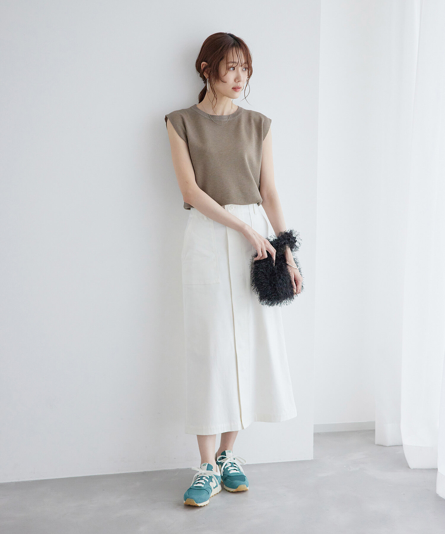 Rope&rsquo;Picnic「ミリタリーベイカースカート/防汚加工」|スカート|