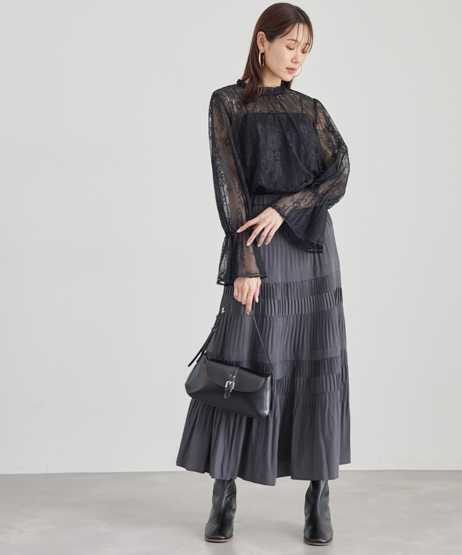 Rope&rsquo;Picnic「フレンチレースブラウス」|シャツ・ブラウス|