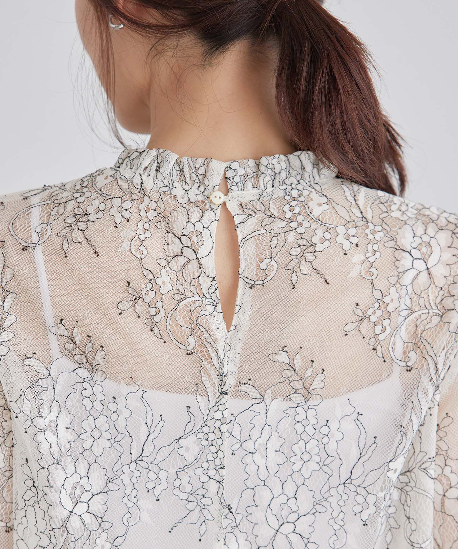 Rope&rsquo;Picnic「フレンチレースブラウス」|シャツ・ブラウス|