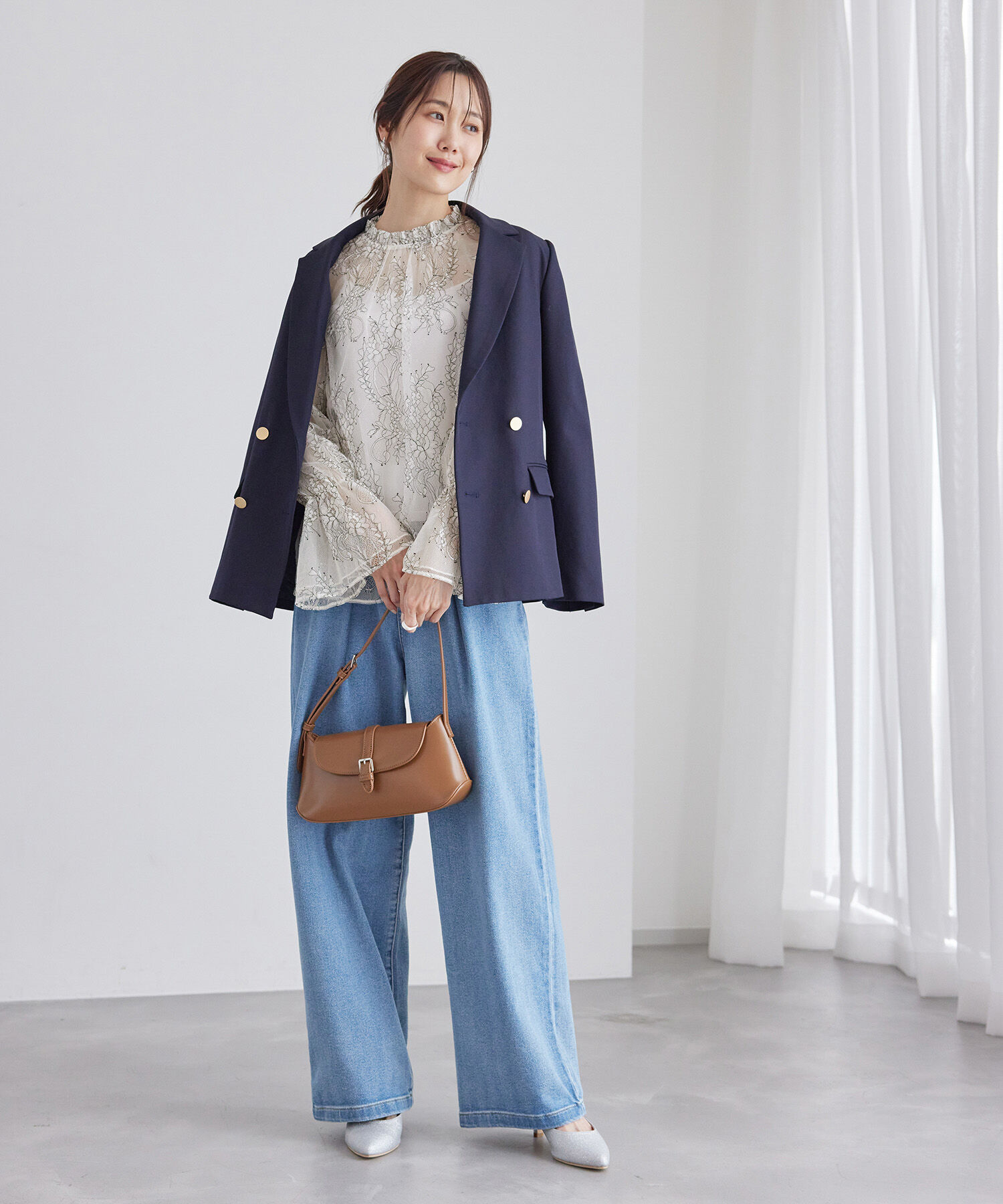 Rope&rsquo;Picnic「フレンチレースブラウス」|シャツ・ブラウス|