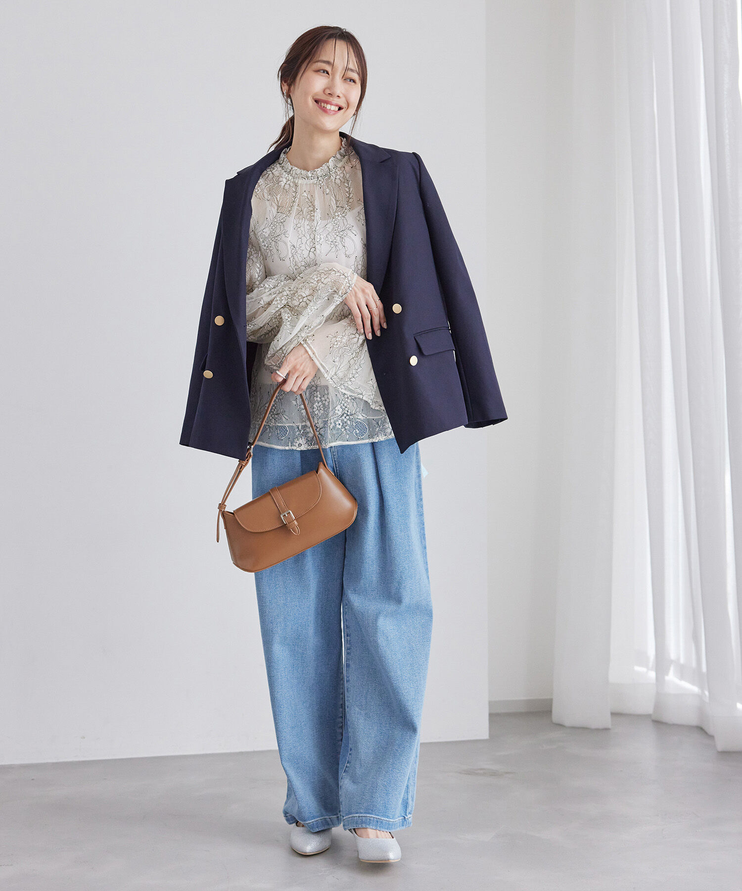 Rope&rsquo;Picnic「フレンチレースブラウス」|シャツ・ブラウス|