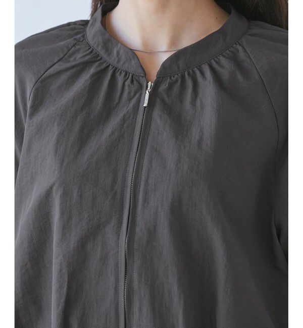 Rope&rsquo;Picnic「【撥水加工・花粉ガード】リサイクルナイロンブルゾン」|ブルゾン・スタジャン|