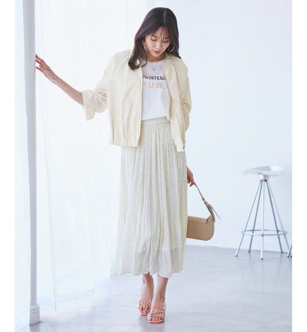 Rope&rsquo;Picnic「【撥水加工・花粉ガード】リサイクルナイロンブルゾン」|ブルゾン・スタジャン|