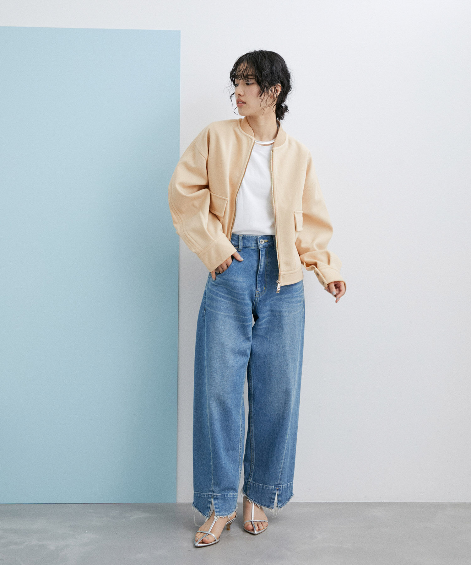 ADAM ET ROPE'「【WEB限定】ボンディングMA-1」|その他|